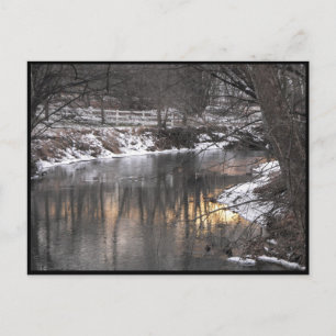 ~ Winter i Lancaster County ~ 1 Vykort