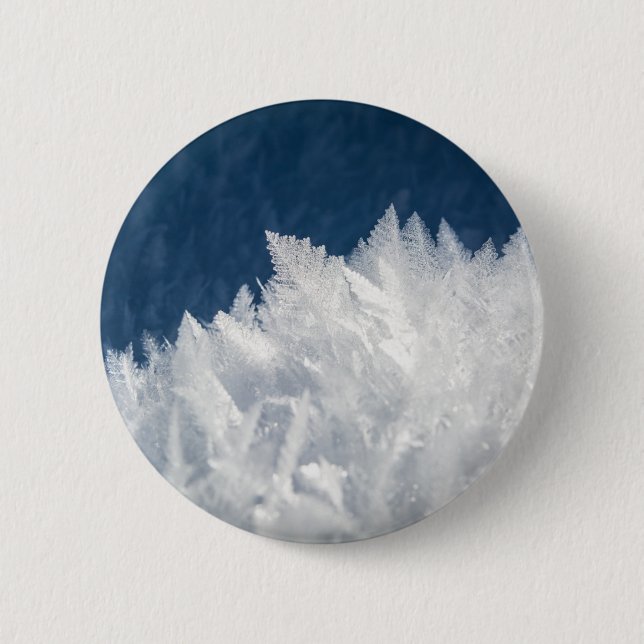 Winter Ice Crystals Knapp (Framsida)