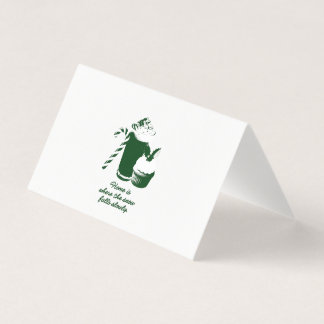 Winter illustration card kort