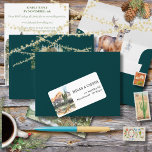 Winter in Evergreen Woods Address Label Adressetikett<br><div class="desc">Winter in Evergreen Woods Address Label set in a beautiful watercolor snowy forest with grand buck with his herd of does. Ready for your own address information. Perfectly coordinates with the Winter in Evergreen Forest Wedding Invitation Collection.</div>