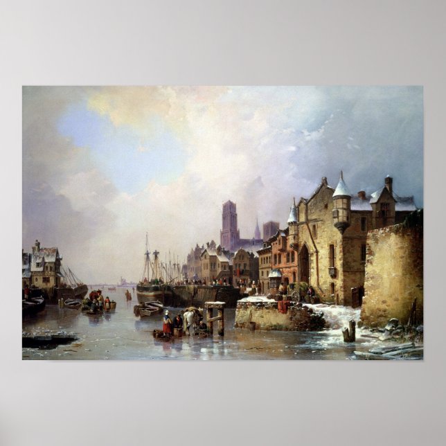 Winter in Konigsberg Poster (Framsidan)