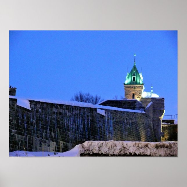 Winter in Quebec, Kanada Poster (Framsidan)