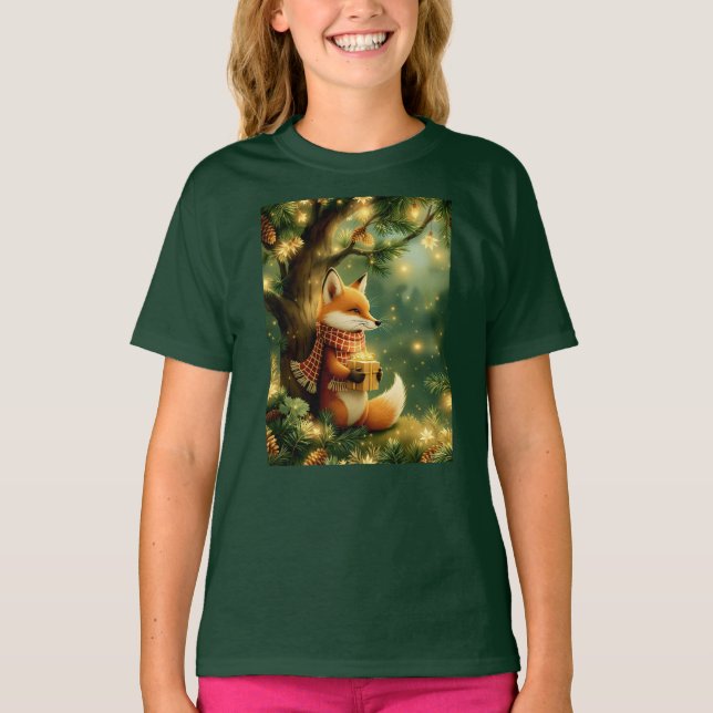 Winter in the Pines T Shirt (Framsida)