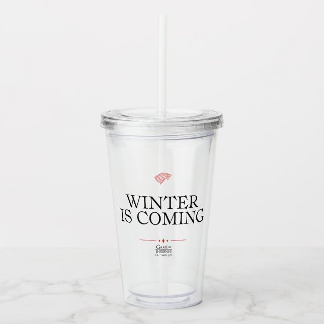 Winter Is Coming Take Away Mugg (Framsida)