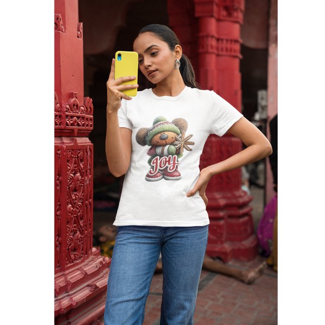 Winter Joy Bear T-Shirt (Skapare uppladdad)