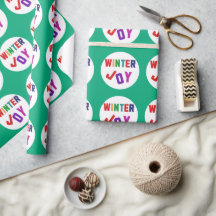 Winter Joy - Mysigt färglöst Brev