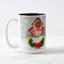Winter/jul Barn Mugg