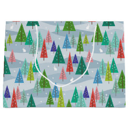 Winter Julgranar Retro Inspired