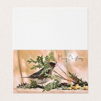 Winter Junco - önskar er lycka och glädje Kort