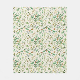 Winter Juniper Gräs Blanket Fleecefilt