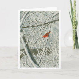 Winter-kardinal Watercolor_3 Kort