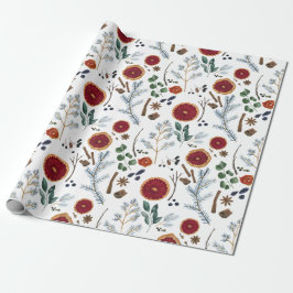 Winter Kitchen Rustic Gräs & Orange jul Presentpapper