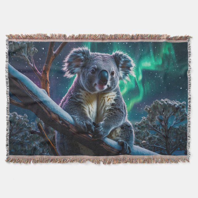 Winter Koala och södra Ljus Filt (Framsidan)