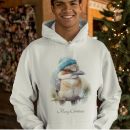 Winter Kookaburra Önskemål, anpassningsbar Hoodie
