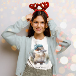 Winter Kookaburra Önskemål, anpassningsbar T Shirt
