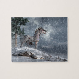 Winter Krig Horse Pussel