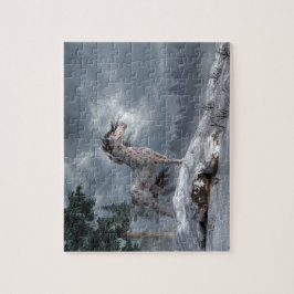 Winter Krig Horse Pussel