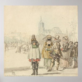 Winter Kung - Hendrick Avercamps Fine Art Poster