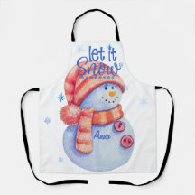 Winter Låt det snöa Snögubbe