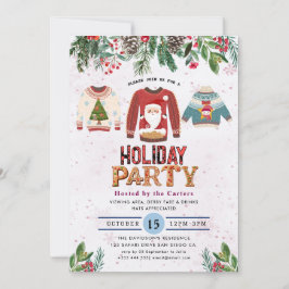 Winter Laurel | Inbjudan till helgdag Cocktail-par