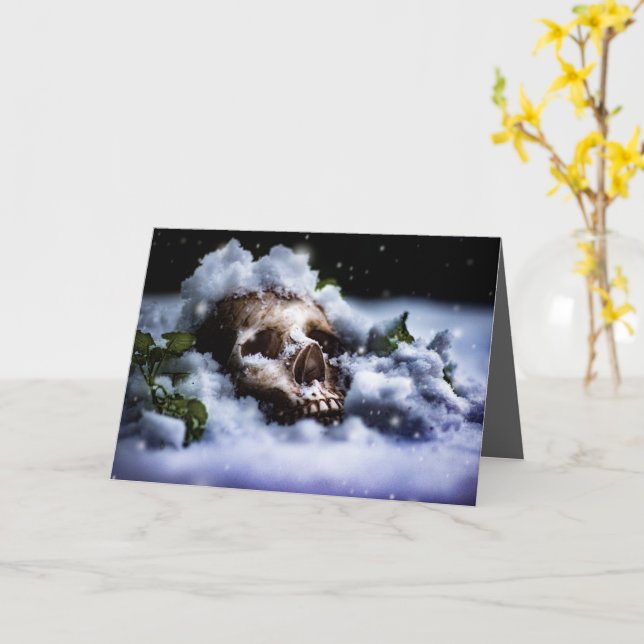 Winter Life IV Kort (Gul blomma)