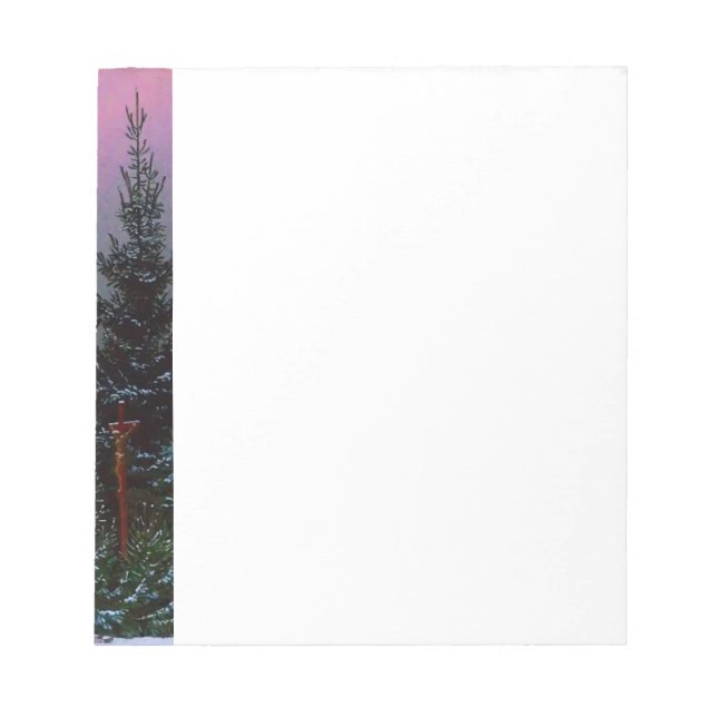 Winter Ligcape Caspar David Friedrich Anteckningsblock (Framsida)
