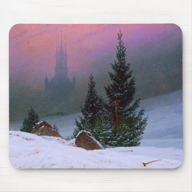 Winter Ligcape Caspar David Friedrich Musmatta (Framsidan)