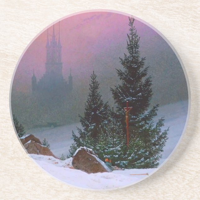 Winter Ligcape Caspar David Friedrich Underlägg (Framsidan)