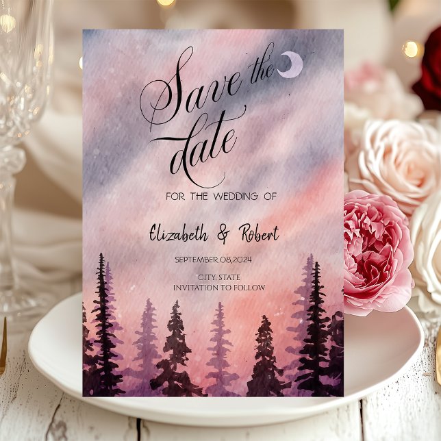 Winter Ligcape Greenpine-skogen Spara datum Spara Datumet (Skapare uppladdad)