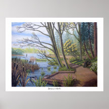 Winter Ligcape Painting 9 Eagles Cheakamus River