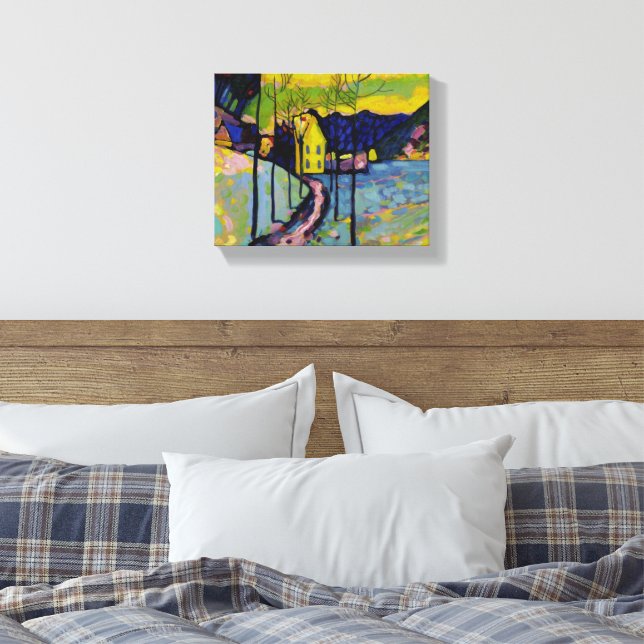 Winter liggande av Wassily Kandinsky Canvastryck (Insitu (sovrum))