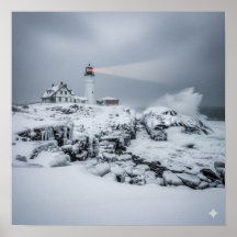 Winter Lighthouse