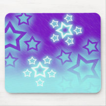Winter Lila Stars