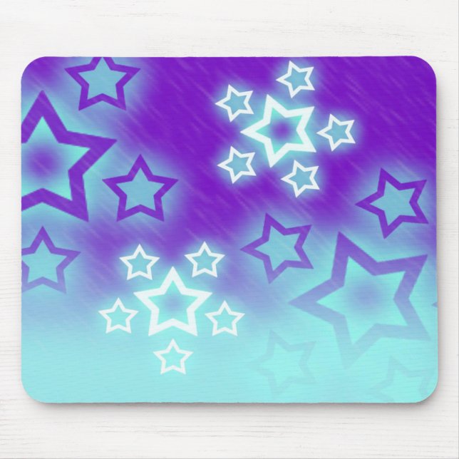 Winter Lila Stars Musmatta (Framsidan)