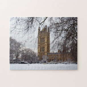 Winter London, Westminster Palace, Förenade kungar Pussel
