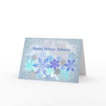 Winter-lösningskort för snöflingor Design Winter