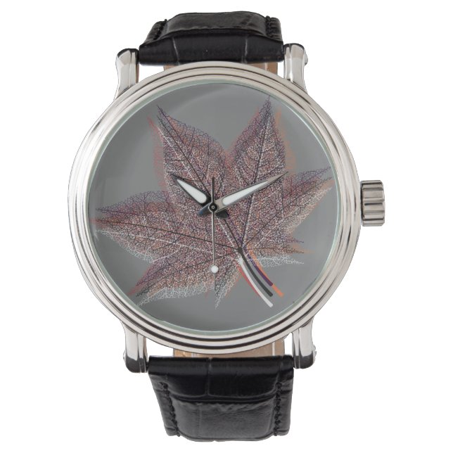 Winter Löv Armbandsur (Framsida)