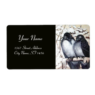 WINTER LOVE BIRDS FRAKTSEDEL