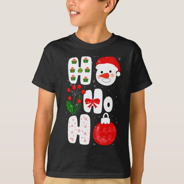 Winter Magic Design Retro Winter Christmas Vector  T Shirt (Framsida)