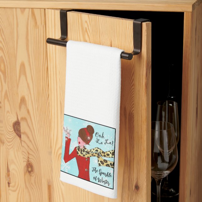 "Winter Magic" DIVA Kitchen Towel Kökshandduk (Thirds Fold)