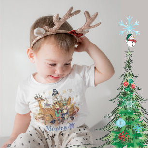 Winter Magic Woodland, Hjort T Shirt