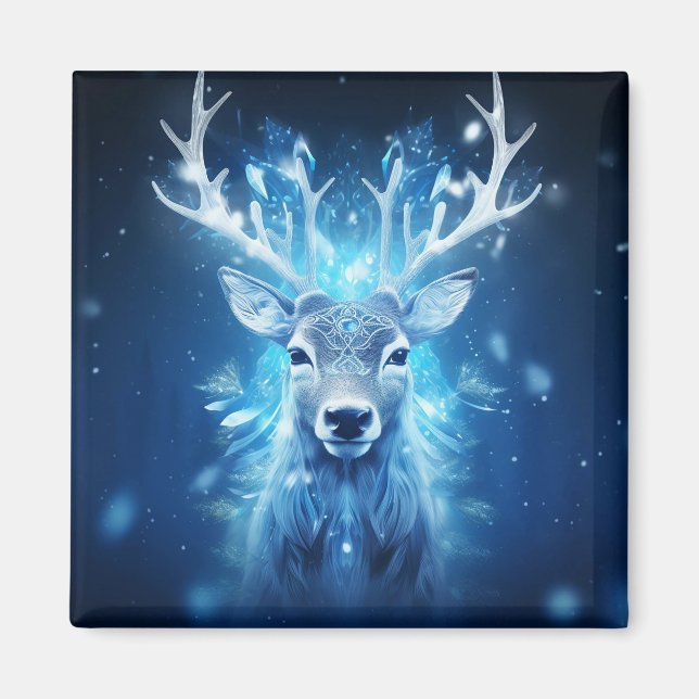 Winter Majesty - Hjort Magnet (Framsidan)