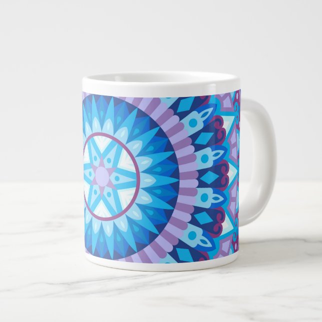 Winter Mandala Jumbo Mugg (Framsida höger)