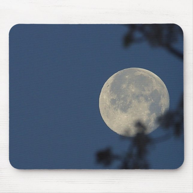 Winter Måne mousepad Musmatta (Framsidan)