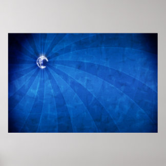 Winter Måne Poster