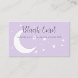 Winter Måne & Stars Tilläggskort