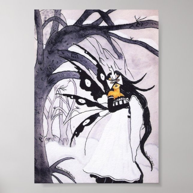 Winter Masquerautskrift Poster (Framsidan)