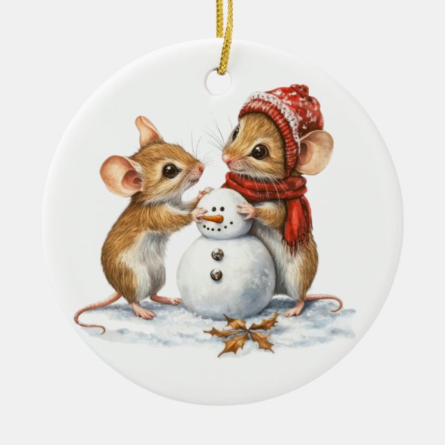 Winter Mice Ornament (Framsidan)