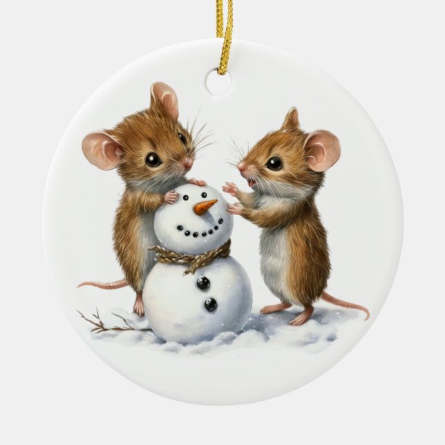 Winter Mice Ornament (Framsidan)