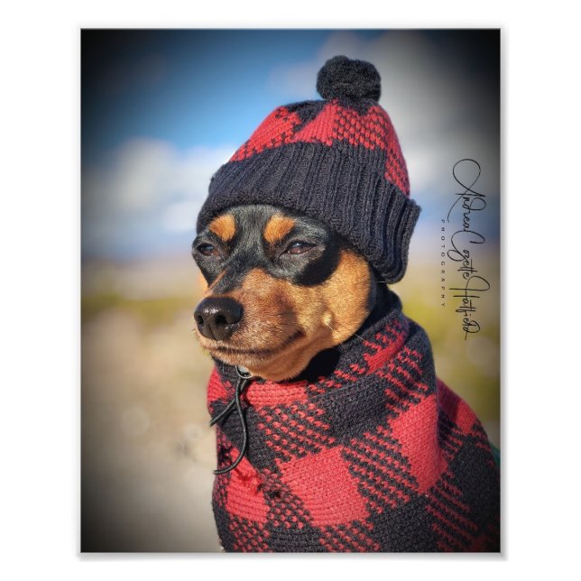 Winter Min Pin Fototryck (Framsidan)